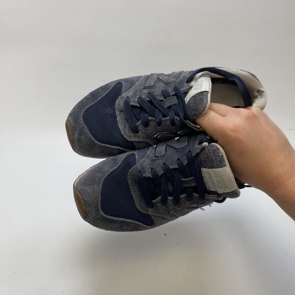 New Balance Womens 696 WL696FSC Navy Blue Shoes Classics Sneakers Size 7.5 US - Picture 6 of 13